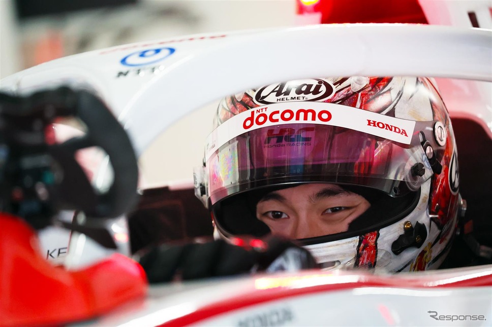 総合6位の#5 牧野任祐(DOCOMO TEAM DANDELION RACING)《写真撮影 竹内英士》