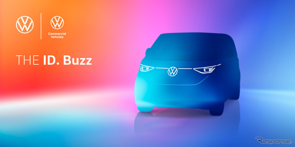 フォルクスワーゲン ID.Buzz のティザー写真《photo by VW》