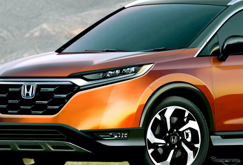 ホンダ CR-V 後継モデル(予想CG)《APOLLO NEWS SERVICE》