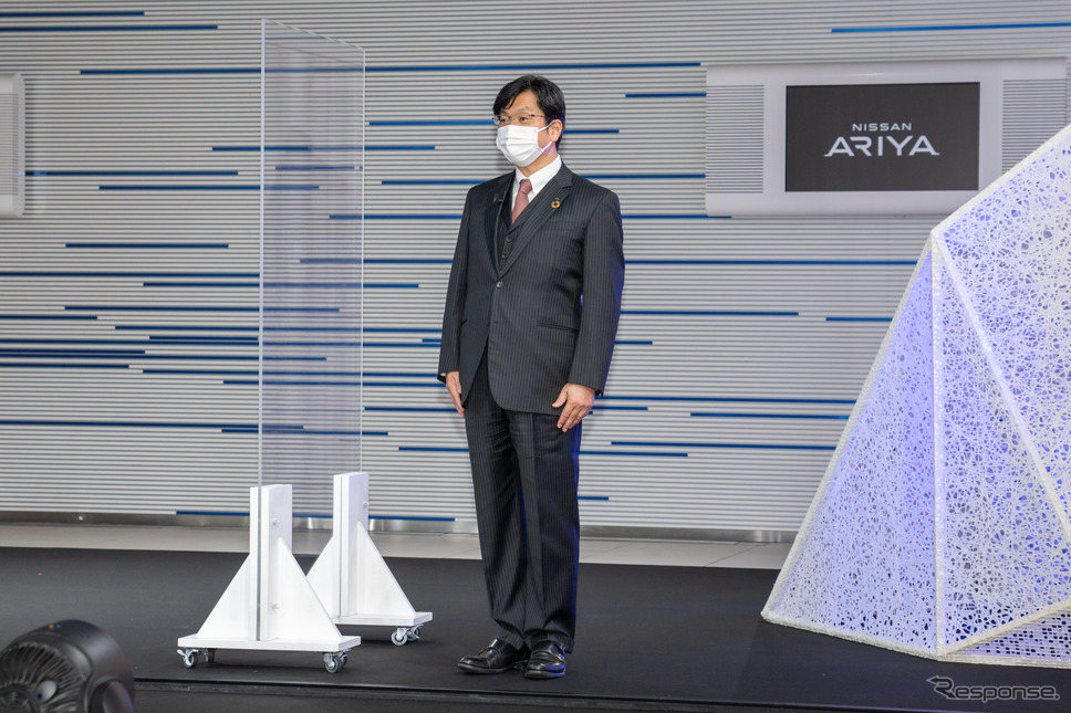日産自動車株式会社からは常務執行役員 伊藤由起夫氏。《写真撮影 関口敬文》