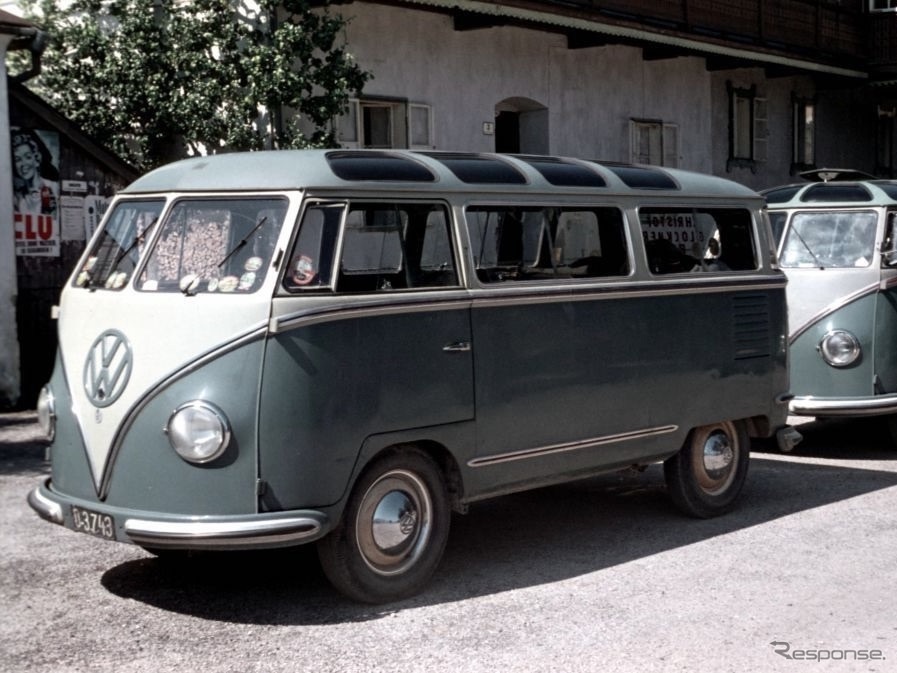 VWタイプ2・T1(1955年型)《Photo by Sobotta/ullstein bild via Getty Images/ゲッティイメージズ》