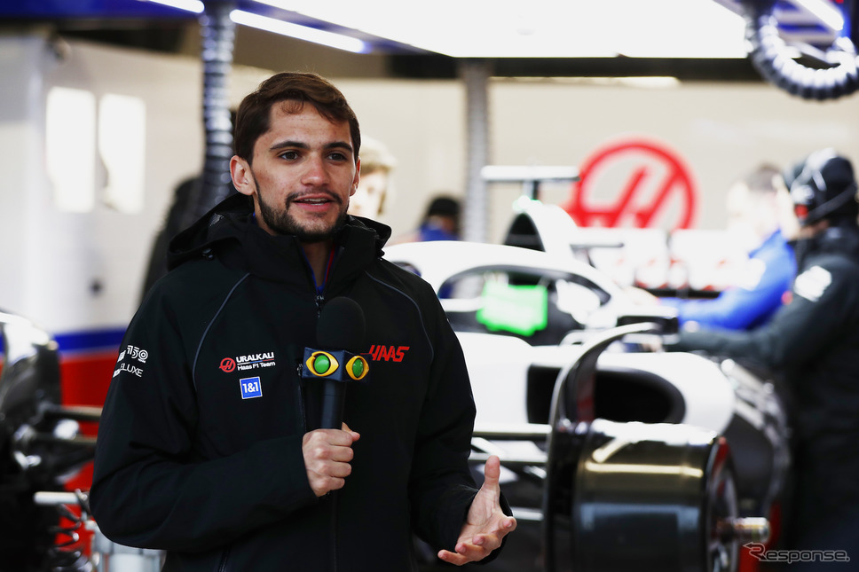 ハースのリザーブドライバー、ピエトロ・フィッティパルディ(2月のバルセロナテスト)。《Photo by Haas F1 Team》