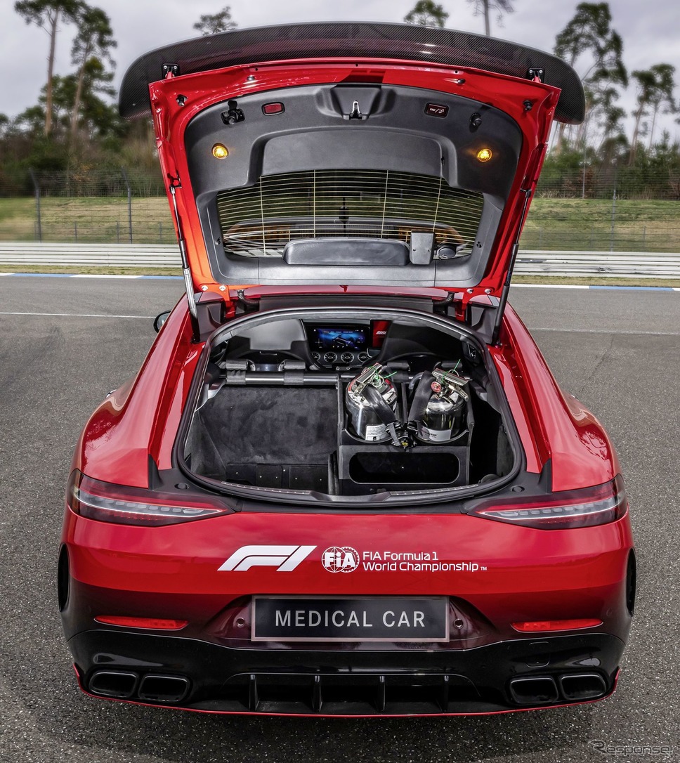 メルセデスAMG GT 63S 4MATIC+のF1メディカルカー《photo by Mercedes-Benz》