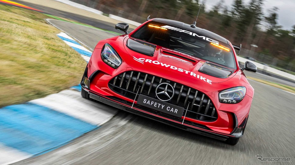 F1マシンを導くセーフティカーは730馬力、メルセデスAMG GT ブラックシリーズ［詳細写真］ - e燃費