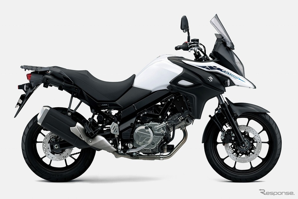 スズキ V-ストローム650 ABS(ブリリアントホワイト)《写真提供 スズキ》