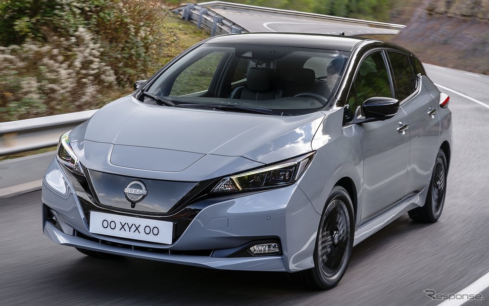 日産 リーフ の2022年モデル(欧州仕様)《photo by Nissan》