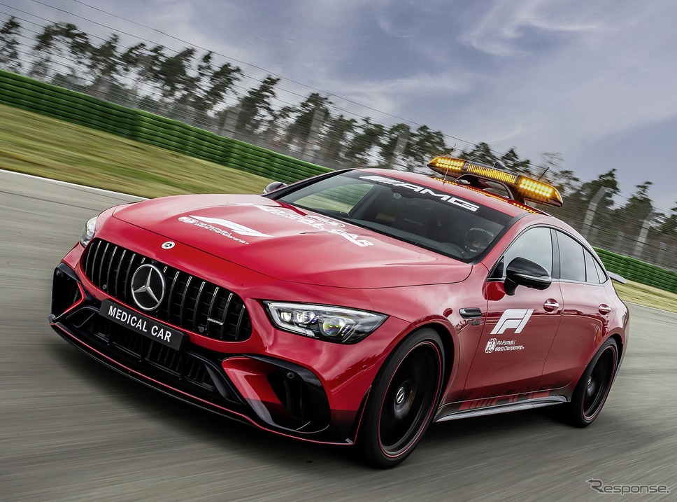 メルセデスAMG GT 63S 4MATIC+のF1メディカルカー《photo by Mercedes-Benz》