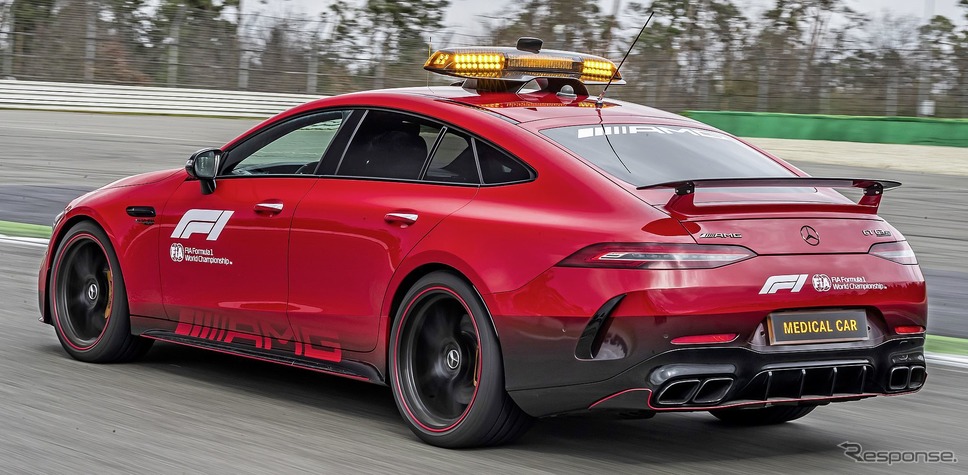 メルセデスAMG GT 63S 4MATIC+のF1メディカルカー《photo by Mercedes-Benz》