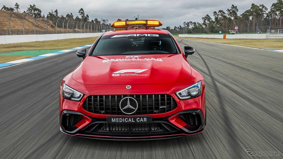 F1史上最強最速のメディカルカー、メルセデスAMG GT「63S」…0-100km/h加速3.2秒で最高速315km/h - e燃費