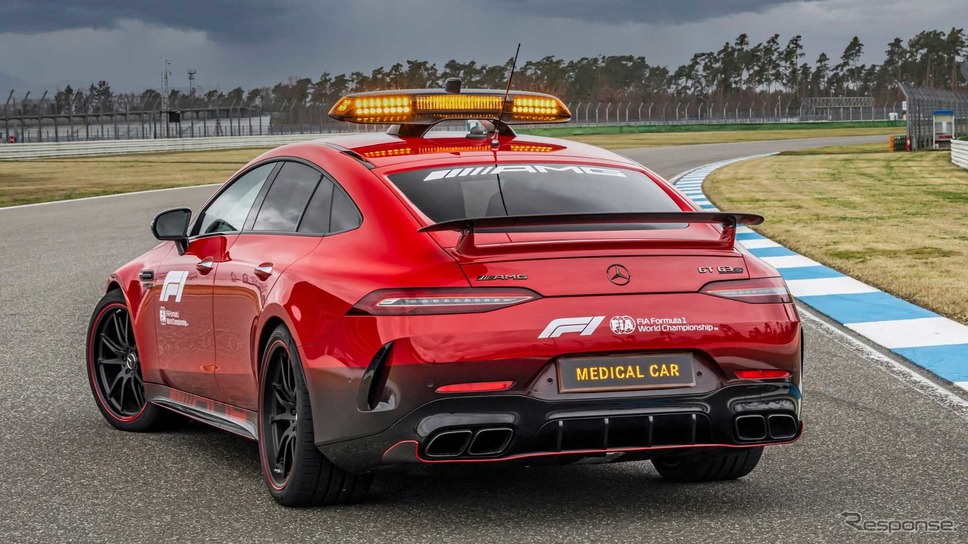 メルセデスAMG GT 63S 4MATIC+のF1メディカルカー《photo by Mercedes-Benz》