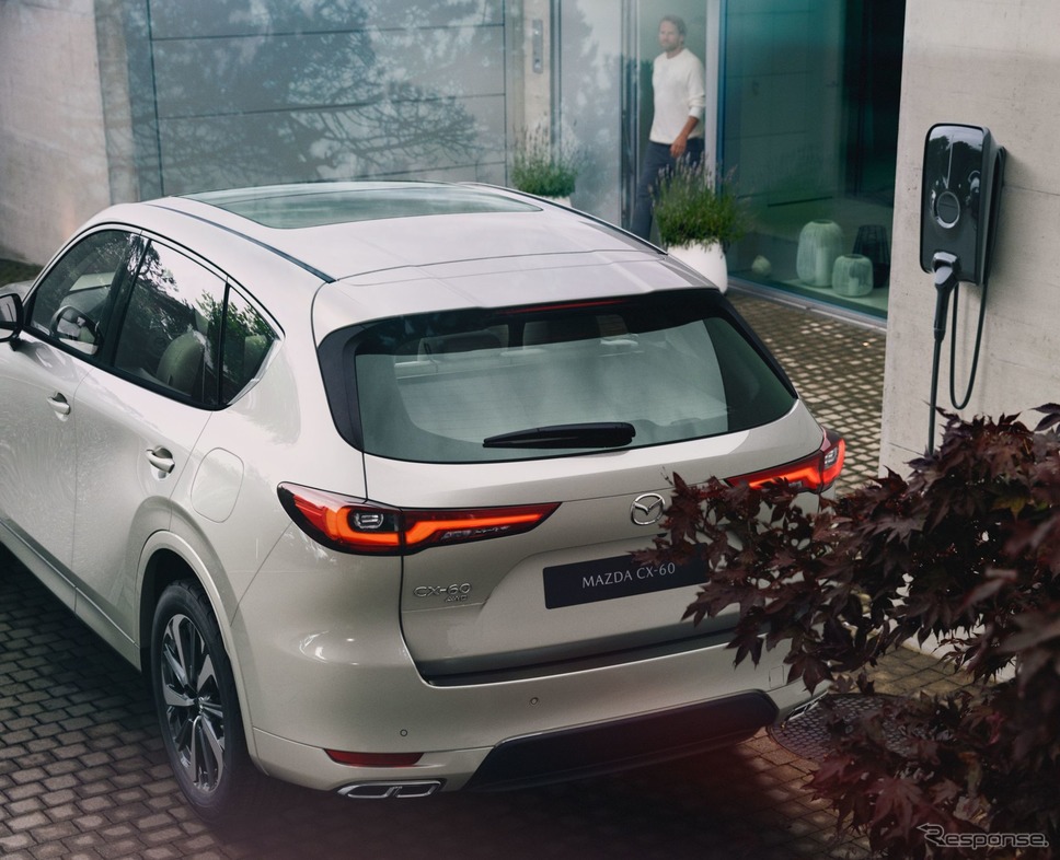 マツダ CX-60 PHEV(欧州仕様)《photo by Mazda》