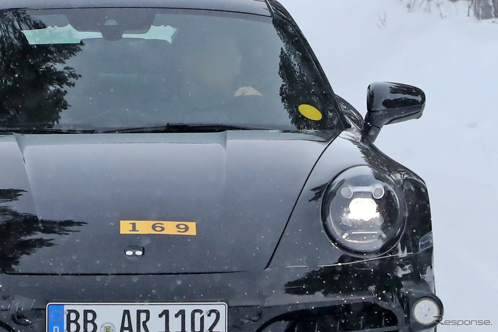 ポルシェ 911ハイブリッド プロトタイプ(スクープ写真)《APOLLO NEWS SERVICE》