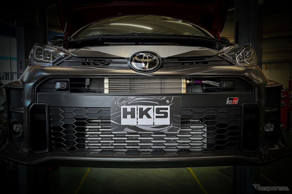 HKS GRヤリス用オイルクーラーキット《写真提供 HKS》