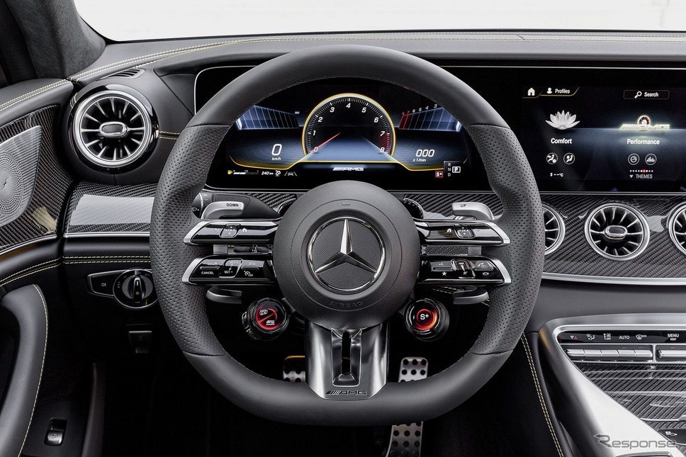 メルセデスAMG GT 63S 4MATIC+の2022年モデル《photo by Mercedes-Benz》