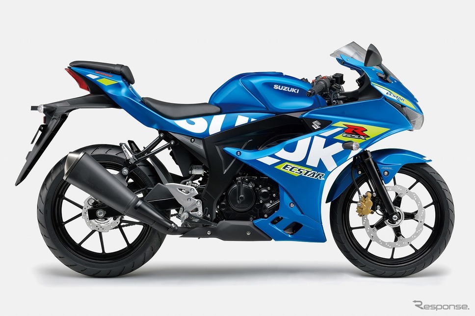 スズキ GSX-R125 ABS(トリトンブルーメタリック)《写真提供 スズキ》