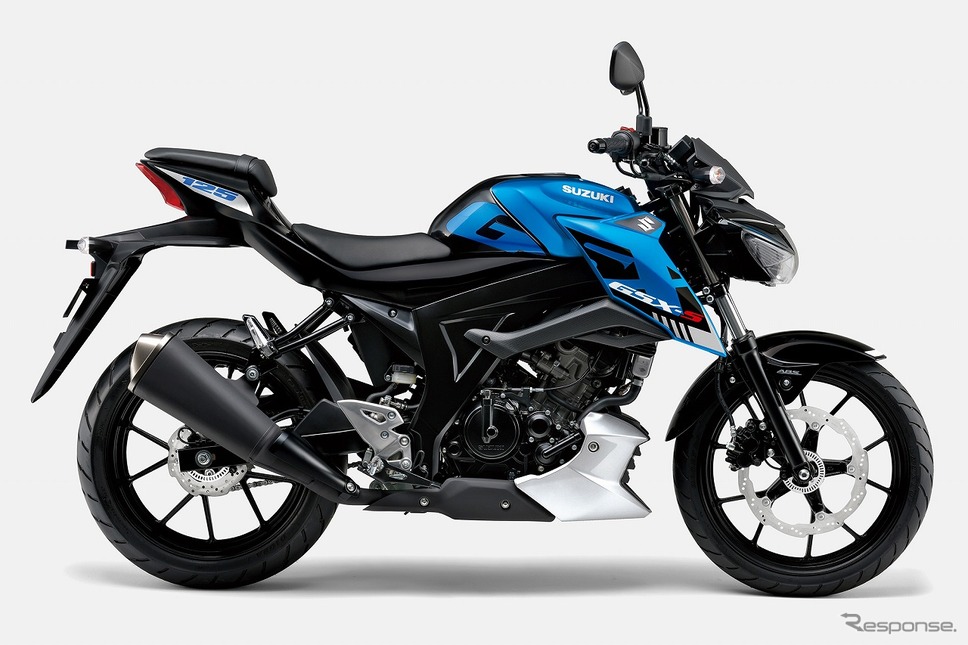 スズキ GSX-S125 ABS(トリトンブルーメタリック)《写真提供 スズキ》
