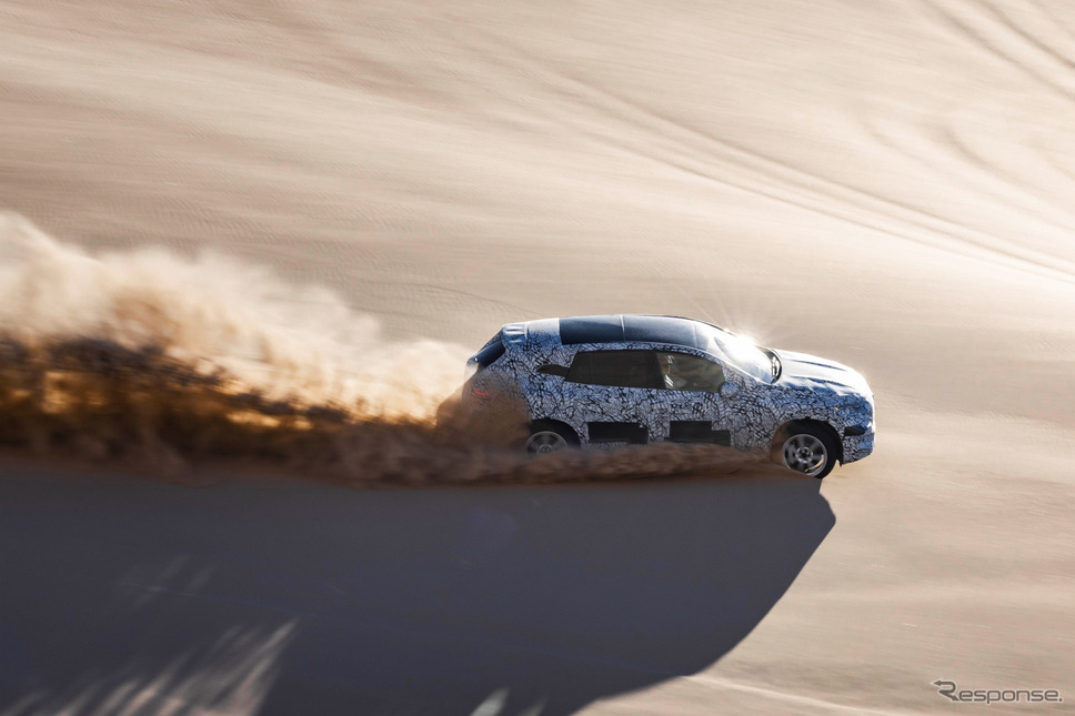 メルセデスベンツ EQS SUV のプロトタイプ《photo by Mercedes-Benz》