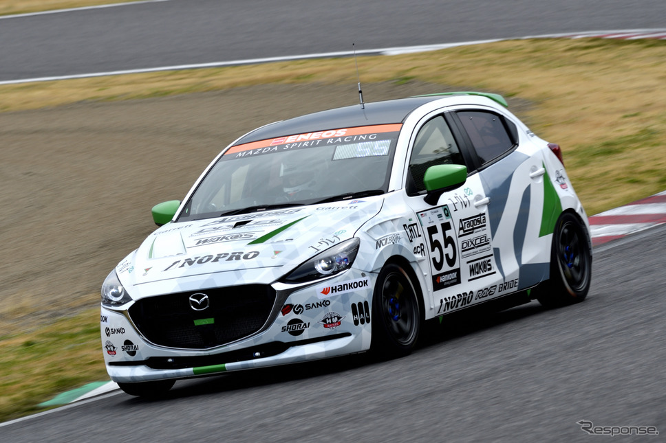 MAZDA SPIRIT RACING MAZDA2 Bio concept《写真撮影 雪岡直樹》