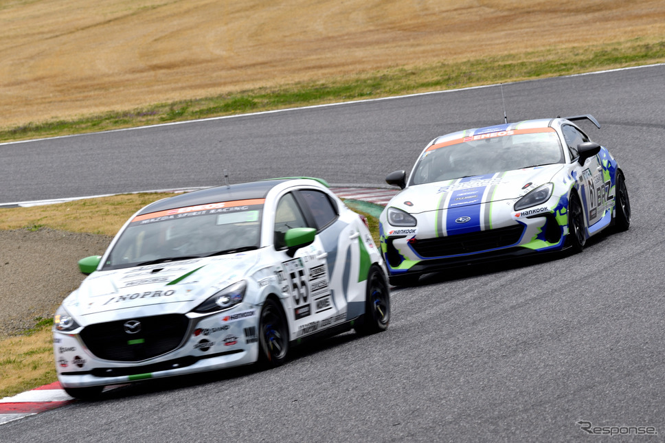 MAZDA SPIRIT RACING MAZDA2 Bio concept《写真撮影 雪岡直樹》