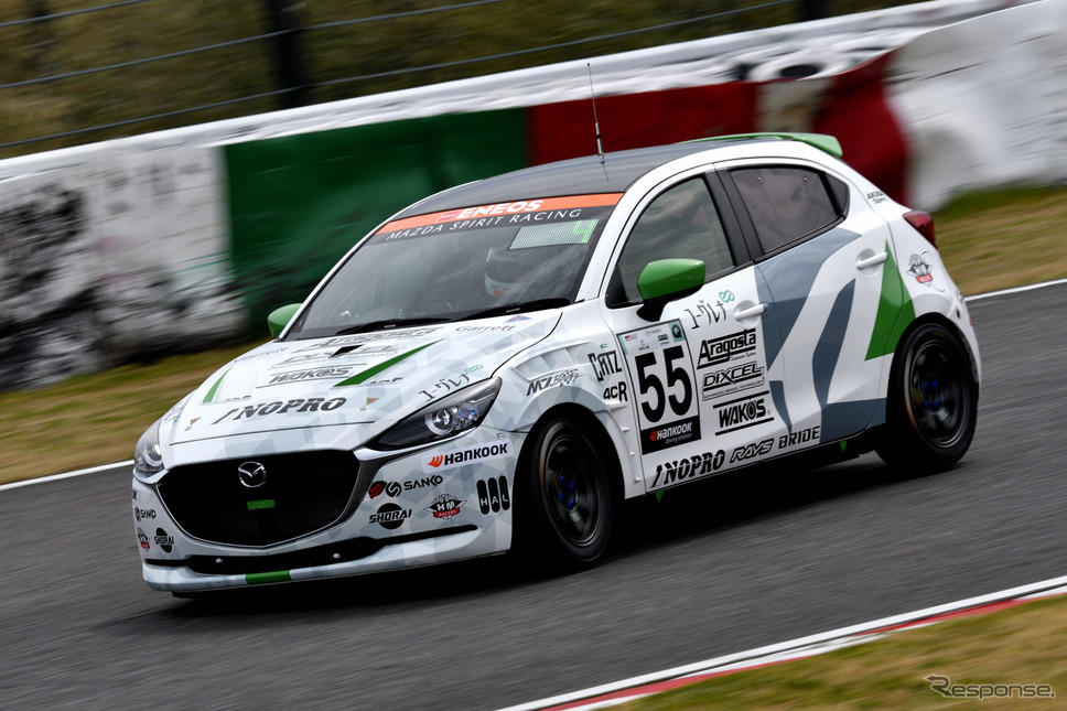 MAZDA SPIRIT RACING MAZDA2 Bio concept《写真撮影 雪岡直樹》
