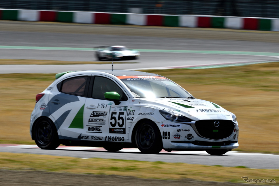MAZDA SPIRIT RACING MAZDA2 Bio concept《写真撮影 雪岡直樹》