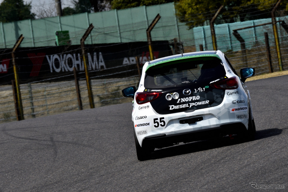 MAZDA SPIRIT RACING MAZDA2 Bio concept《写真撮影 雪岡直樹》