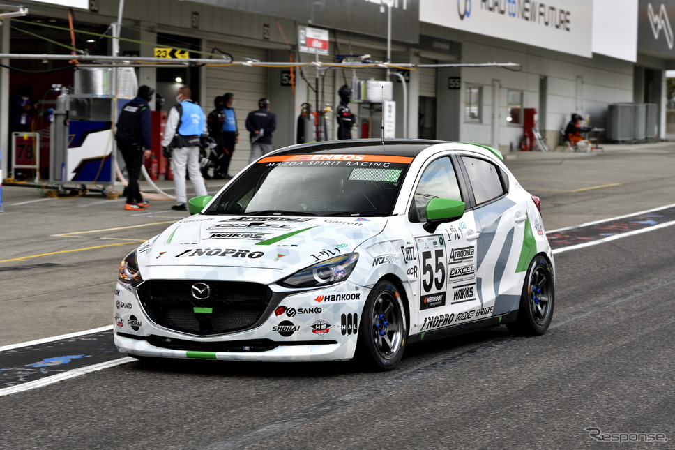 MAZDA SPIRIT RACING MAZDA2 Bio concept《写真撮影 雪岡直樹》