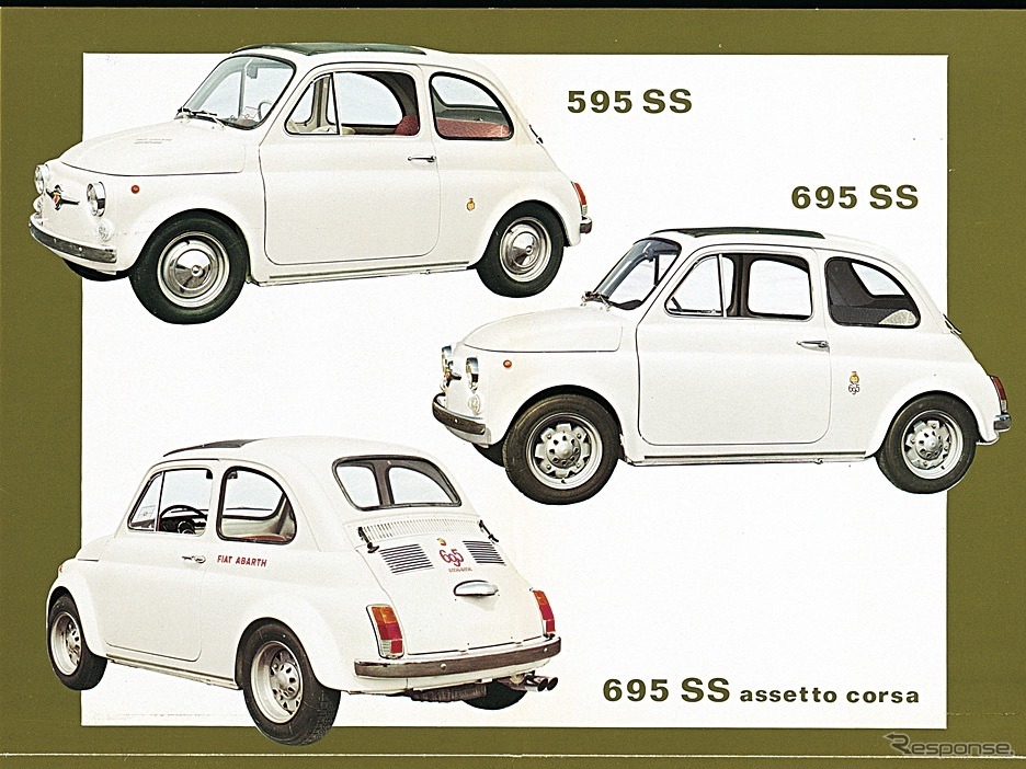 アバルト595SS、アバルト695SS、アバルト695SSアセットコルサ（1965年）《photo by Abarth》