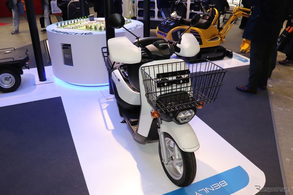 ホンダモバイルパワーパックの応用例：ジャイロ:e≪撮影 中尾真二≫