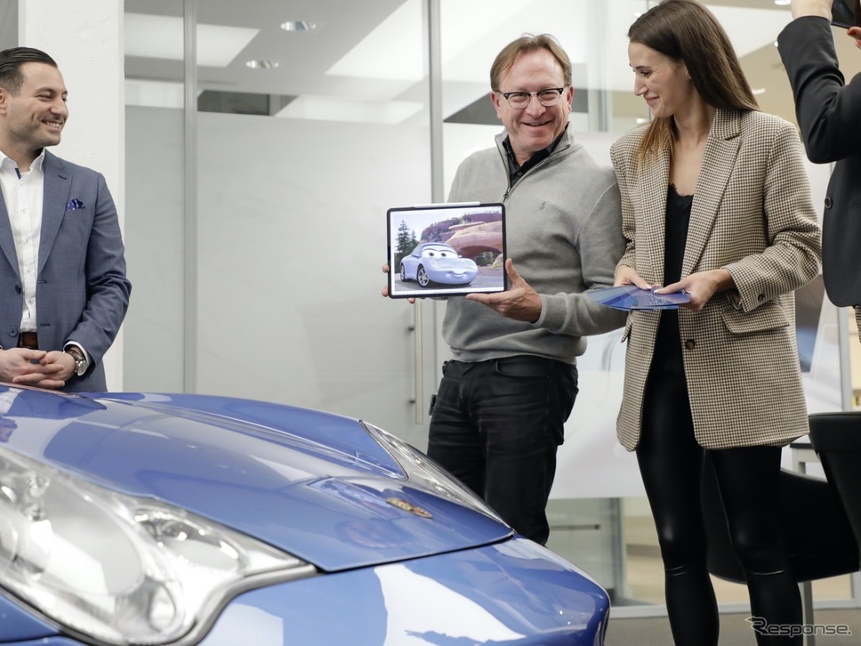 サリー・カレラ“2.0”:ポルシェとピクサーの最初のミーティング《photo by Porsche》