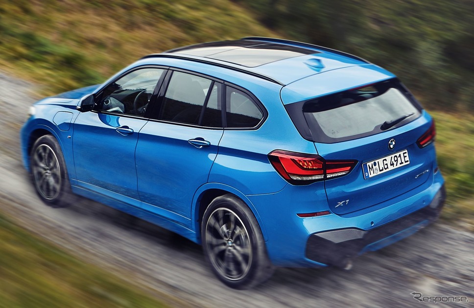 現行BMW X1 のPHV(参考)《photo by BMW》