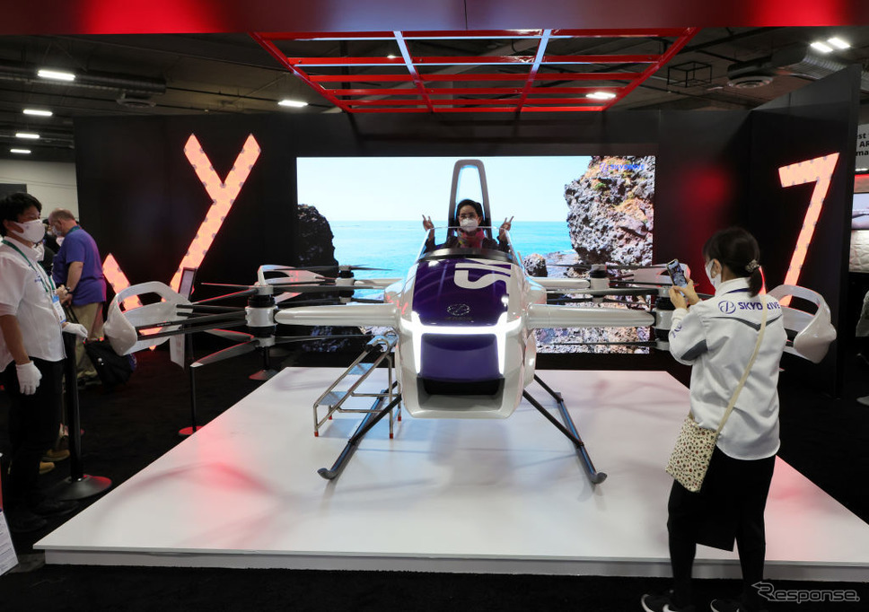 SkyDrive(CES 2022)《Photo by Ethan Miller/Getty Images News/ゲッティイメージズ》