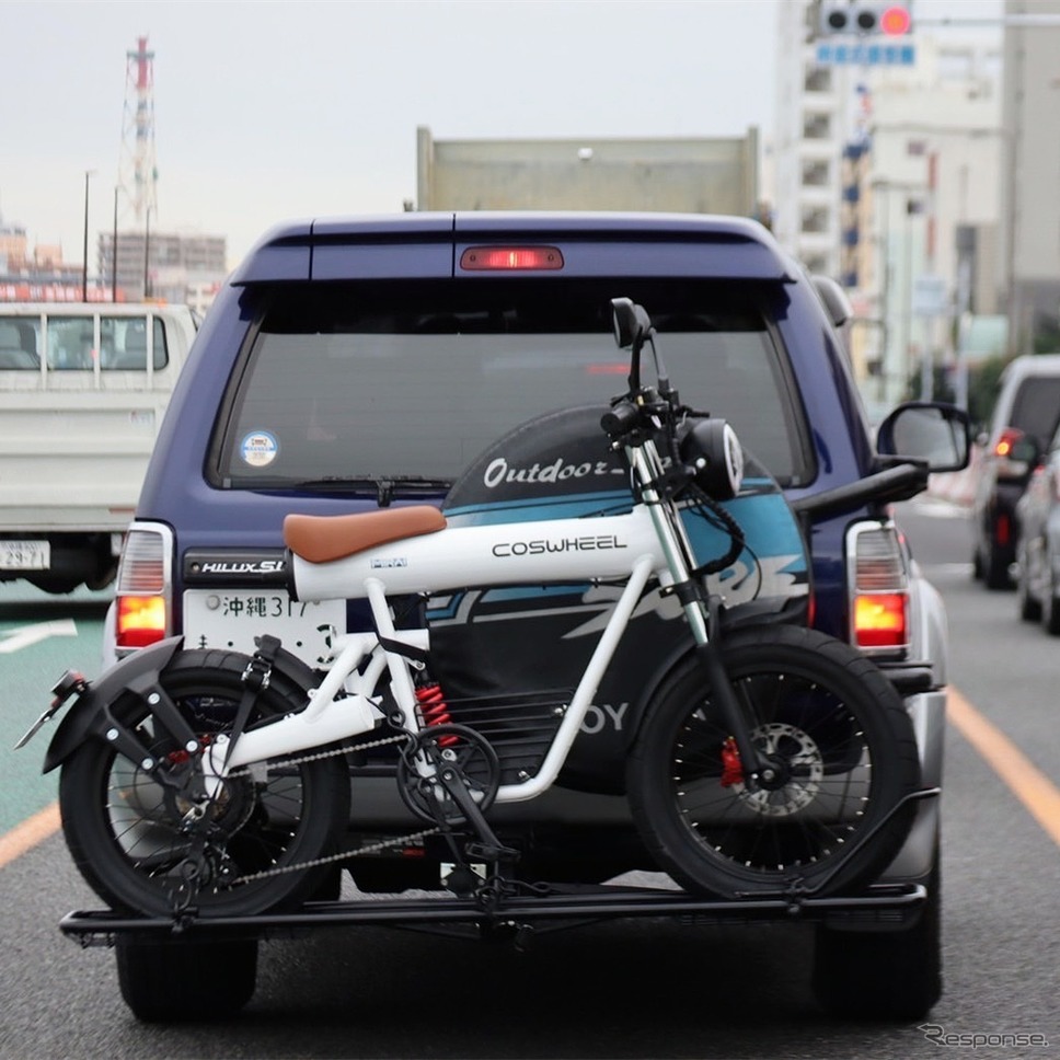 コスウエル MIRAI:バイクキャリア《写真提供 Acalie》