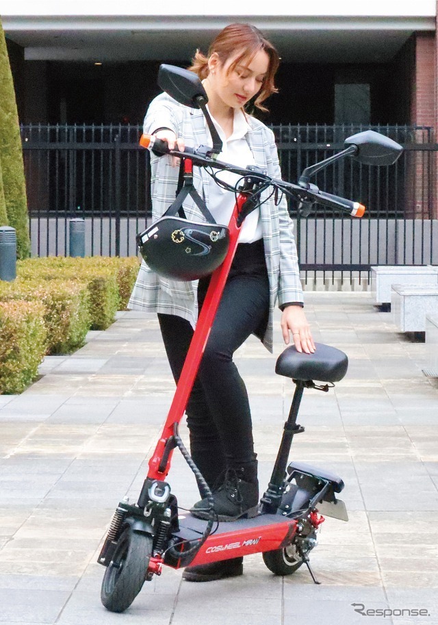 コスウエル MIRAI T(東京モーターサイクルショー2022出展予定)《写真提供 Acalie》