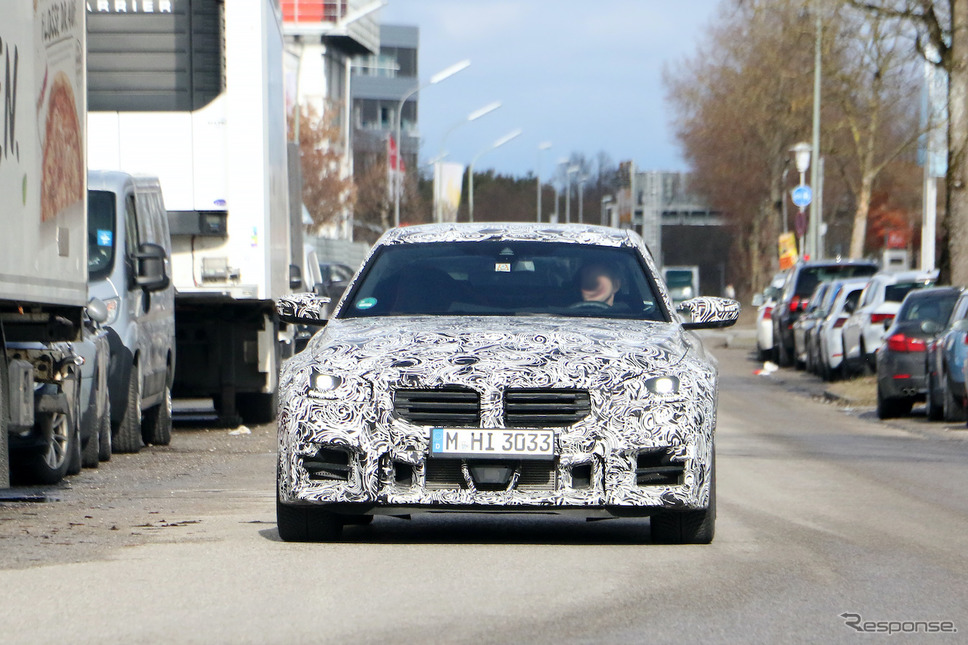 BMW M2クーペ プロトタイプ(スクープ写真)《APOLLO NEWS SERVICE》