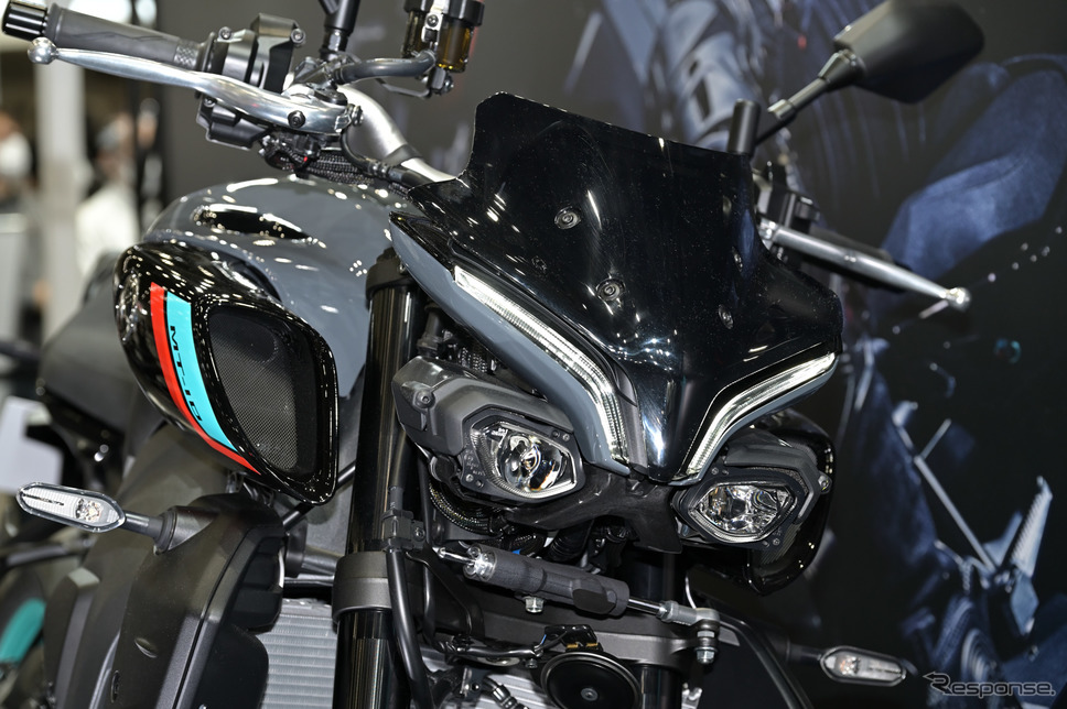 ヤマハ MT-10 2022モデル(東京モーターサイクルショー)《写真撮影 雪岡直樹》