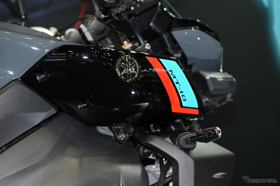 ヤマハ MT-10 2022モデル(東京モーターサイクルショー)《写真撮影 雪岡直樹》