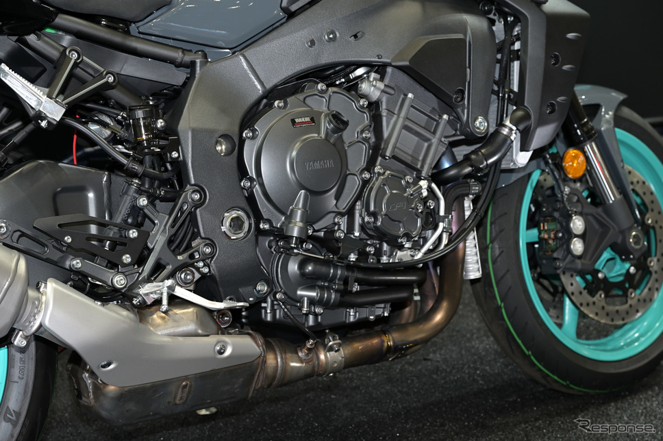 ヤマハ MT-10 2022モデル(東京モーターサイクルショー)《写真撮影 雪岡直樹》