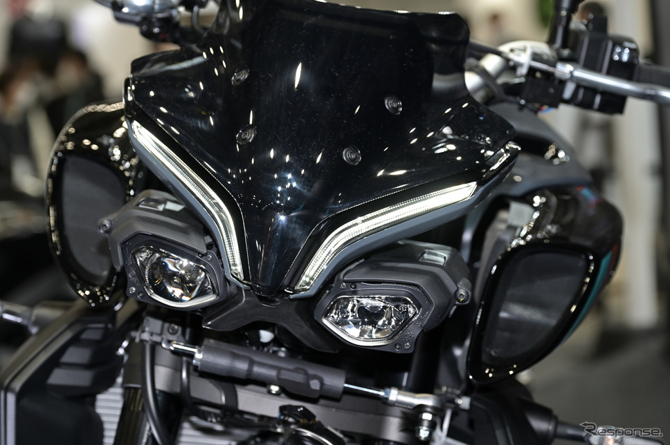 ヤマハ MT-10 2022モデル(東京モーターサイクルショー)《写真撮影 雪岡直樹》