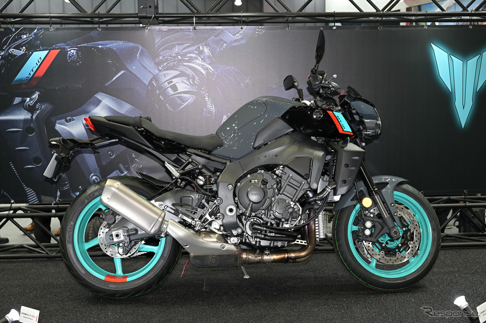 ヤマハ MT-10 2022モデル(東京モーターサイクルショー)《写真撮影 雪岡直樹》
