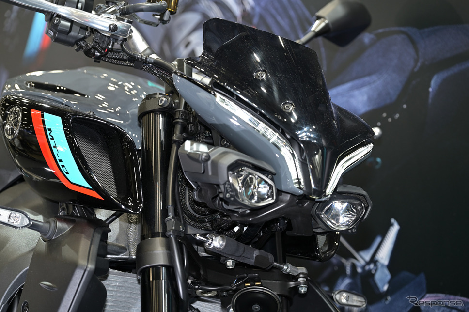 ヤマハ MT-10 2022モデル(東京モーターサイクルショー)《写真撮影 雪岡直樹》