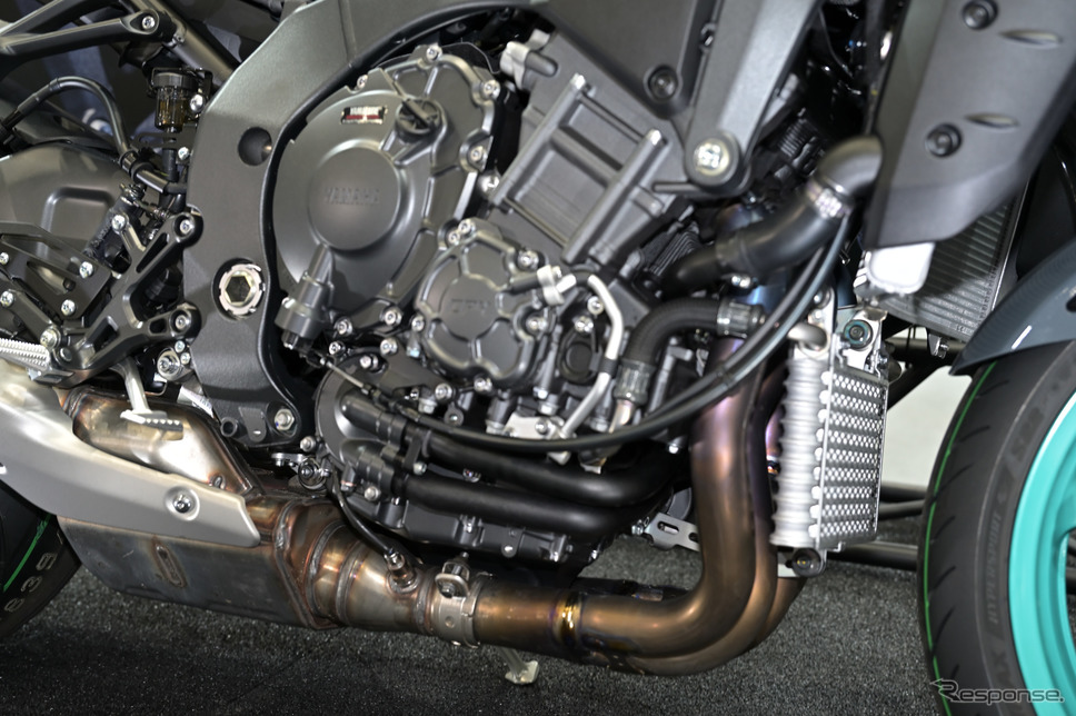 ヤマハ MT-10 2022モデル(東京モーターサイクルショー)《写真撮影 雪岡直樹》