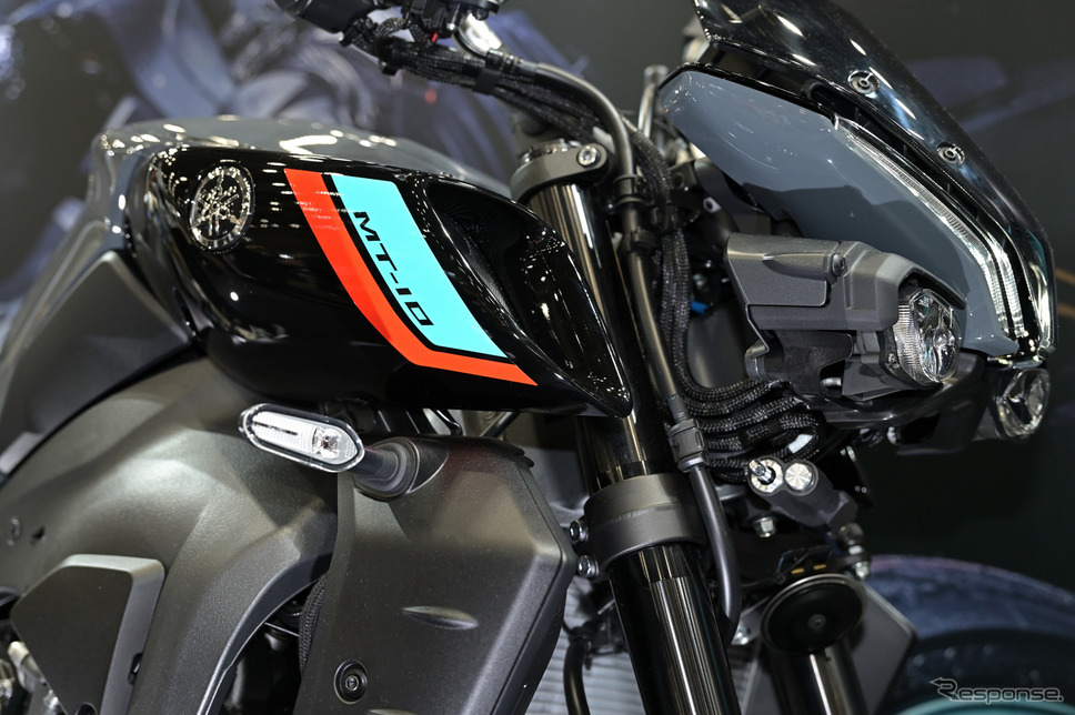 ヤマハ MT-10 2022モデル(東京モーターサイクルショー)《写真撮影 雪岡直樹》