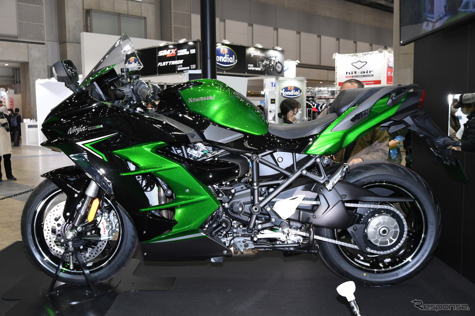 カワサキ Ninja H2 SX SE(東京モーターサイクルショー2022)《写真撮影 安藤貴史》