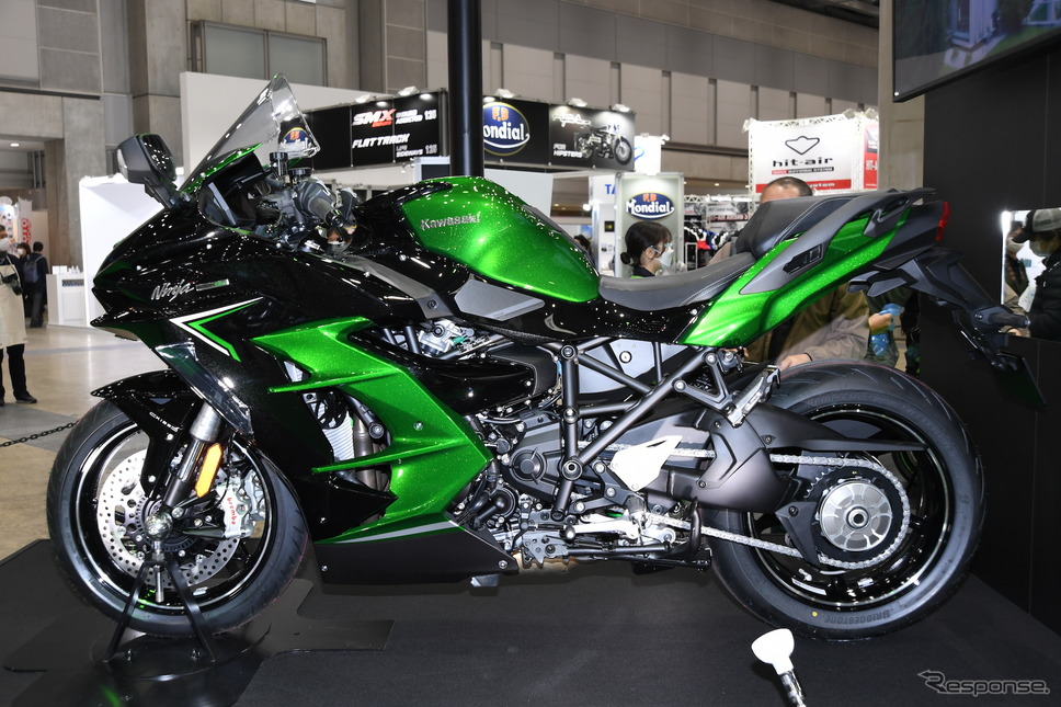 カワサキ Ninja H2 SX SE（東京モーターサイクルショー2022）《写真撮影 安藤貴史》