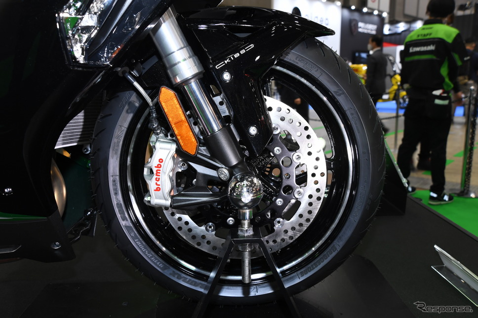 カワサキ Ninja H2 SX SE(東京モーターサイクルショー2022)《写真撮影 安藤貴史》