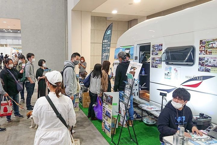 Carstayの展示コーナー(2021年)《写真提供 Carstay》