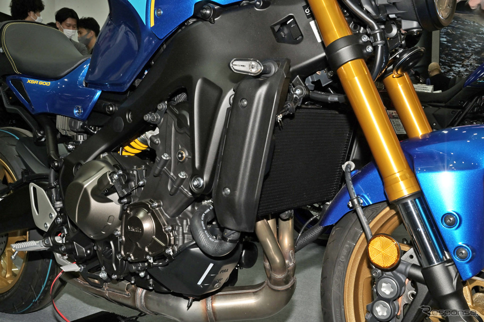 ヤマハ XSR900(東京モーターサイクルショー2022)《写真撮影 雪岡直樹》