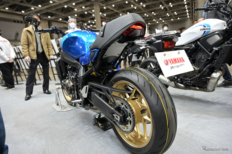 ヤマハ XSR900(東京モーターサイクルショー2022)《写真撮影 雪岡直樹》
