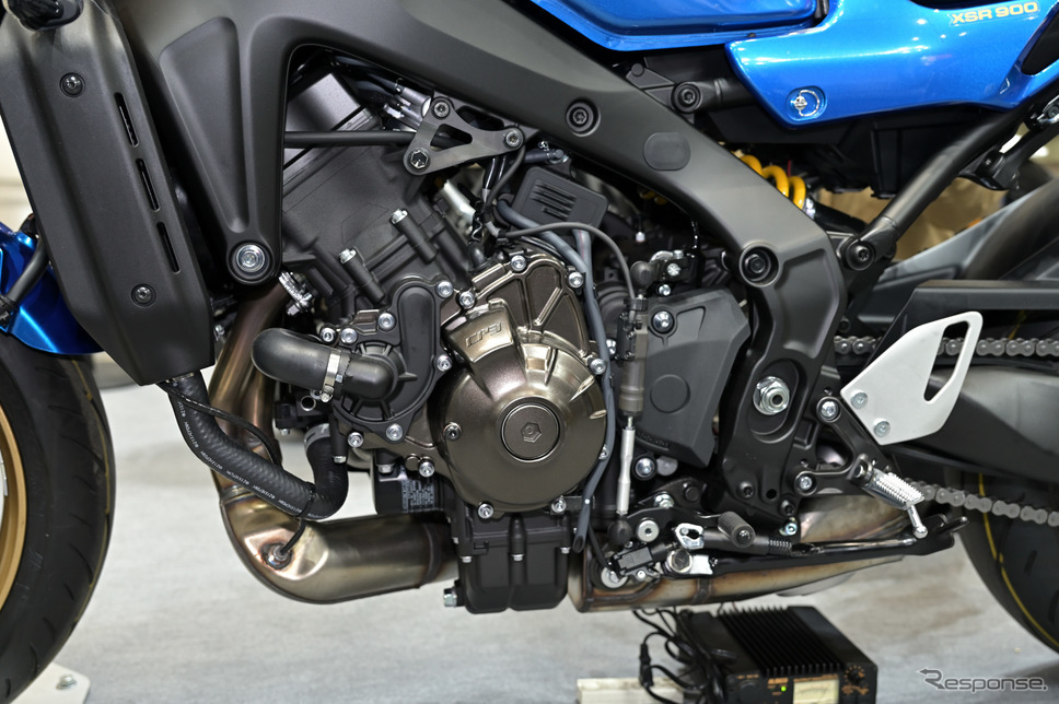 ヤマハ XSR900(東京モーターサイクルショー2022)《写真撮影 雪岡直樹》